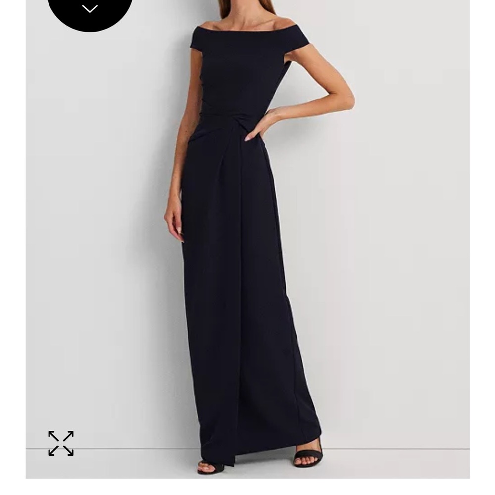 Ralph Lauren Women's Off-The-Shoulder Gown